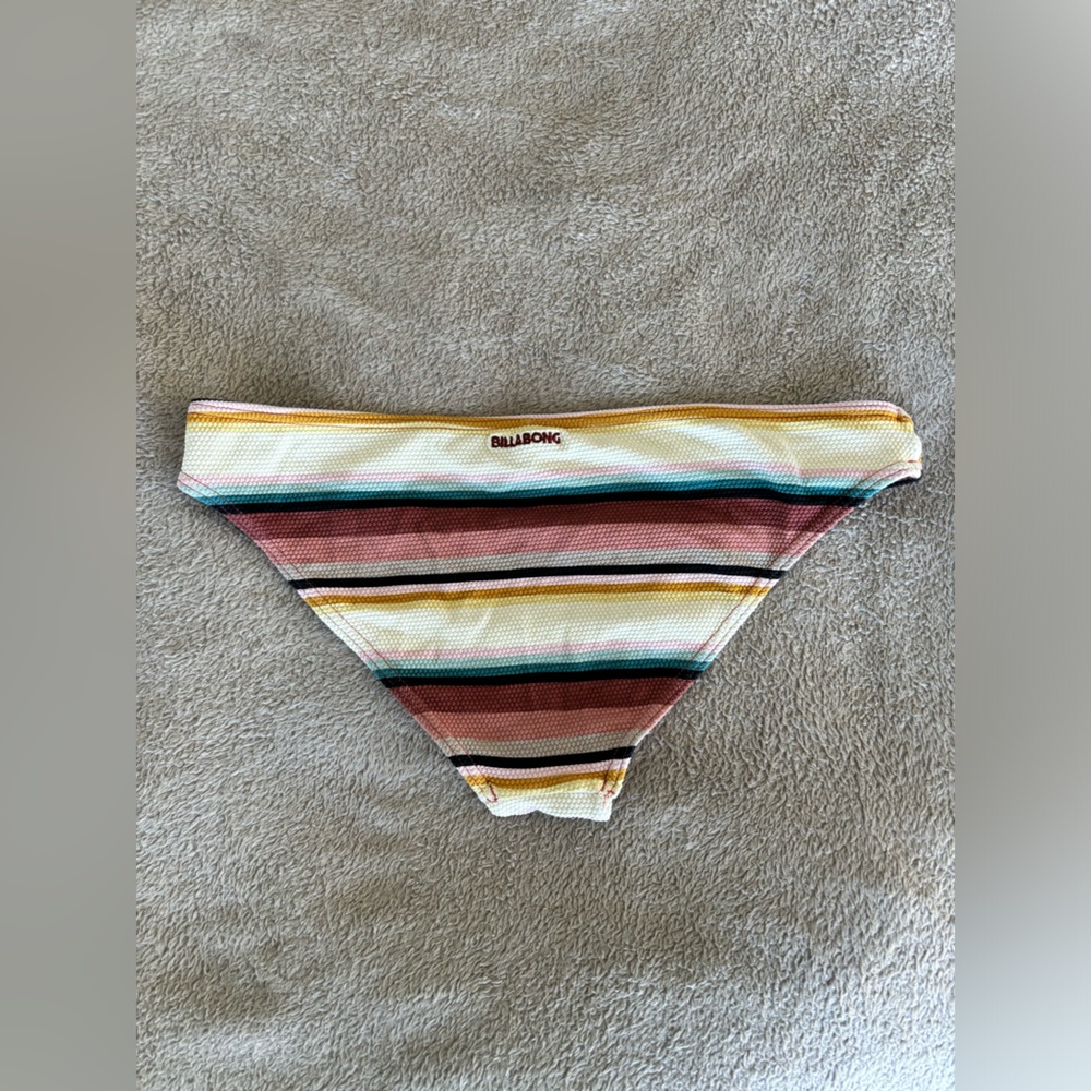 Billabong Multicolor Striped Bikini Bottom